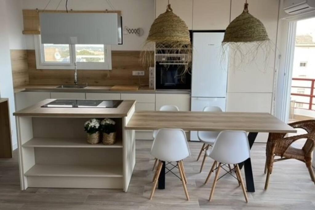 Precioso Apto Miami Primera Linia Playa Cala De Las Sirenas, Con Wifi Y Netflix, Adecuado Para Teletrabajar Miami Playa Exteriör bild